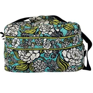 Vera Bradley Island Blooms Weekender Large Travel Overnight Carry On Tote Bag